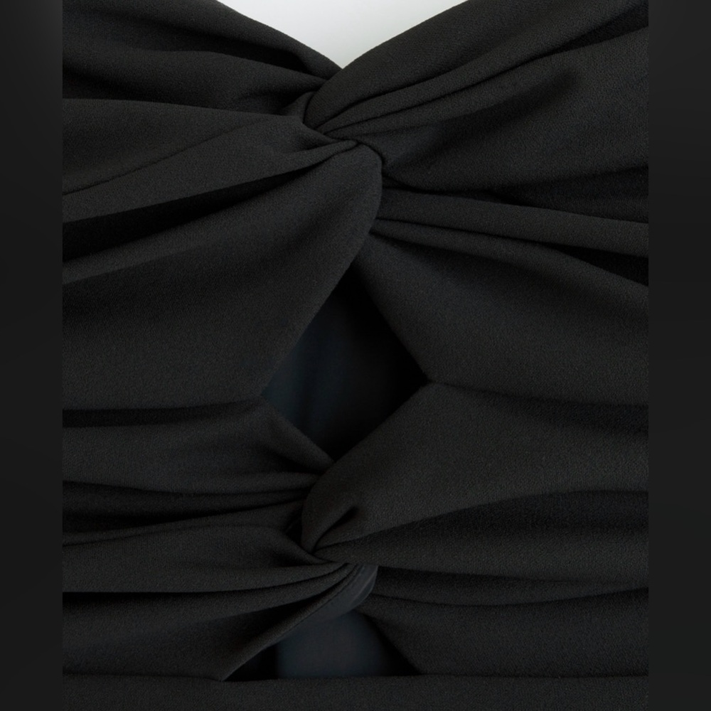 Abercrombie & Fitch Black Asymmetrical Dress - Picture 2 of 2